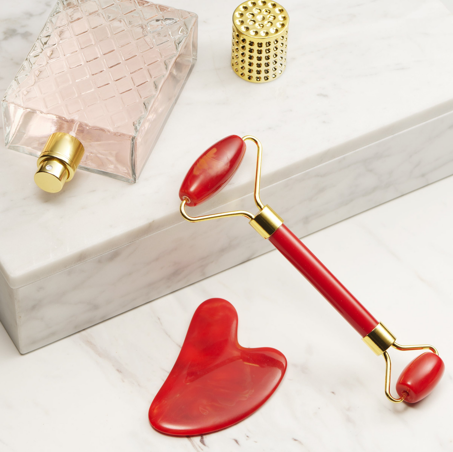 Red Rose Deluxe Home Spa and Bath Basket - 14Pc Self Care Gift