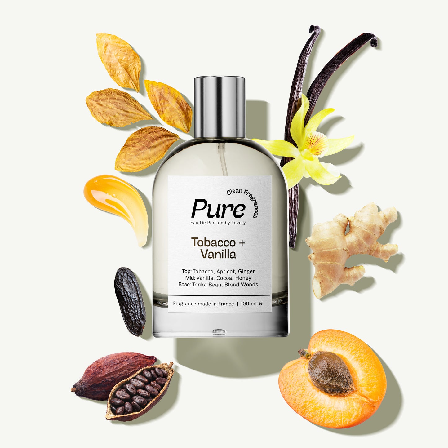 Pure Tobacco & Vanilla Eau de Parfum Inspired by Tom Ford Tobacco Vanille Perfume, 3.38 fl oz Spray - Made in USA