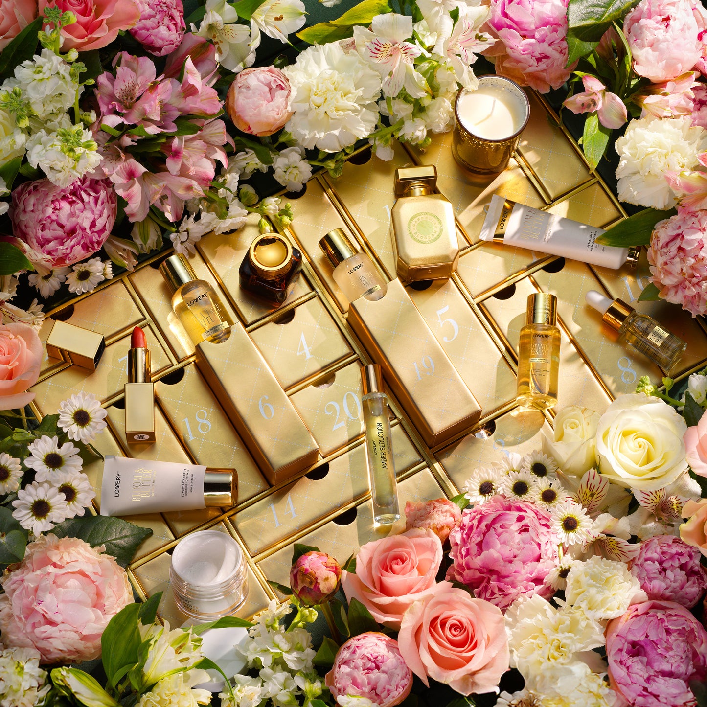 Luxury Limited Edition Skincare Advent Calendar - 24pc of Assorted Skincare Relaxation Gift