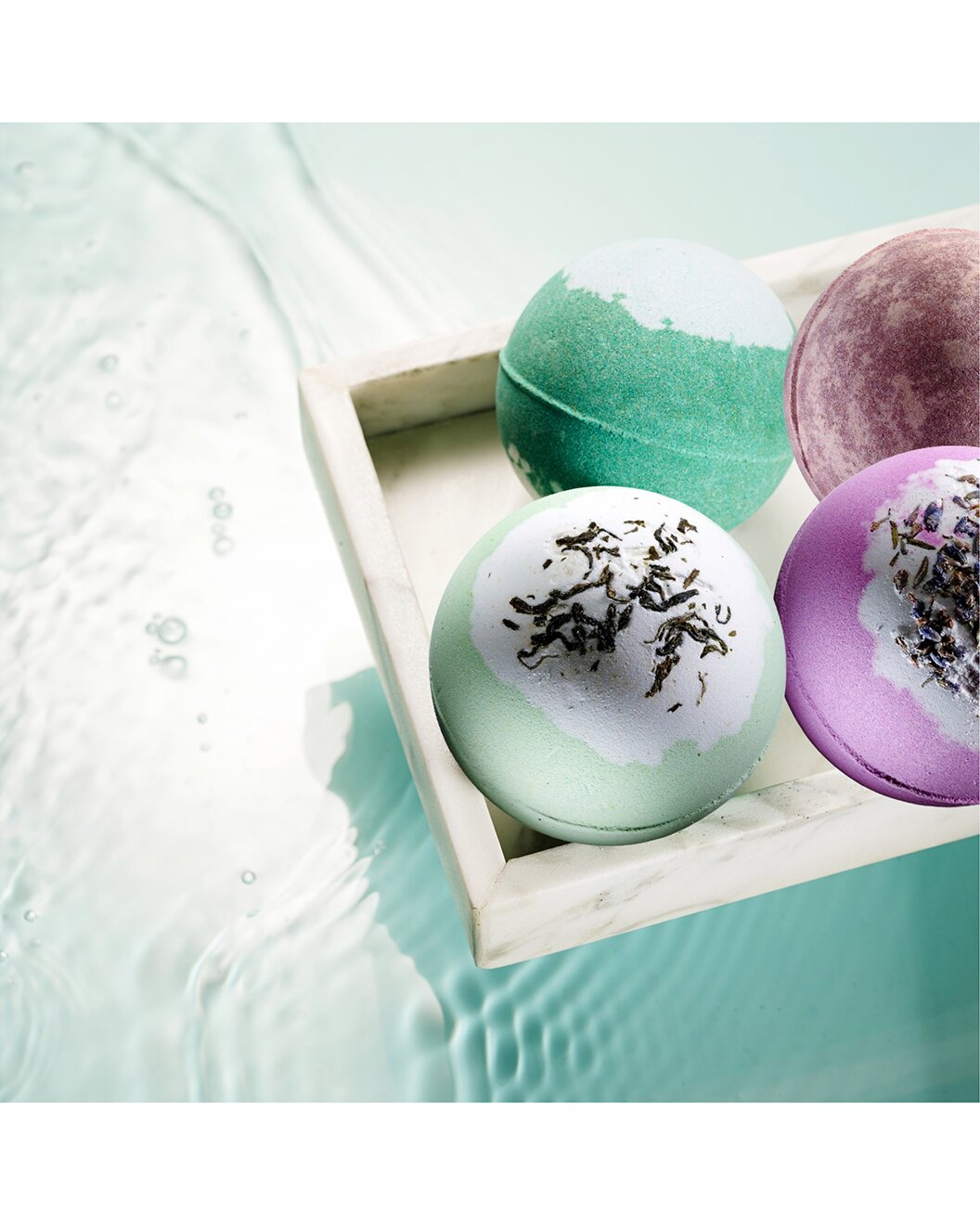 4pc Handmade Deluxe Bath Bomb Gift Set