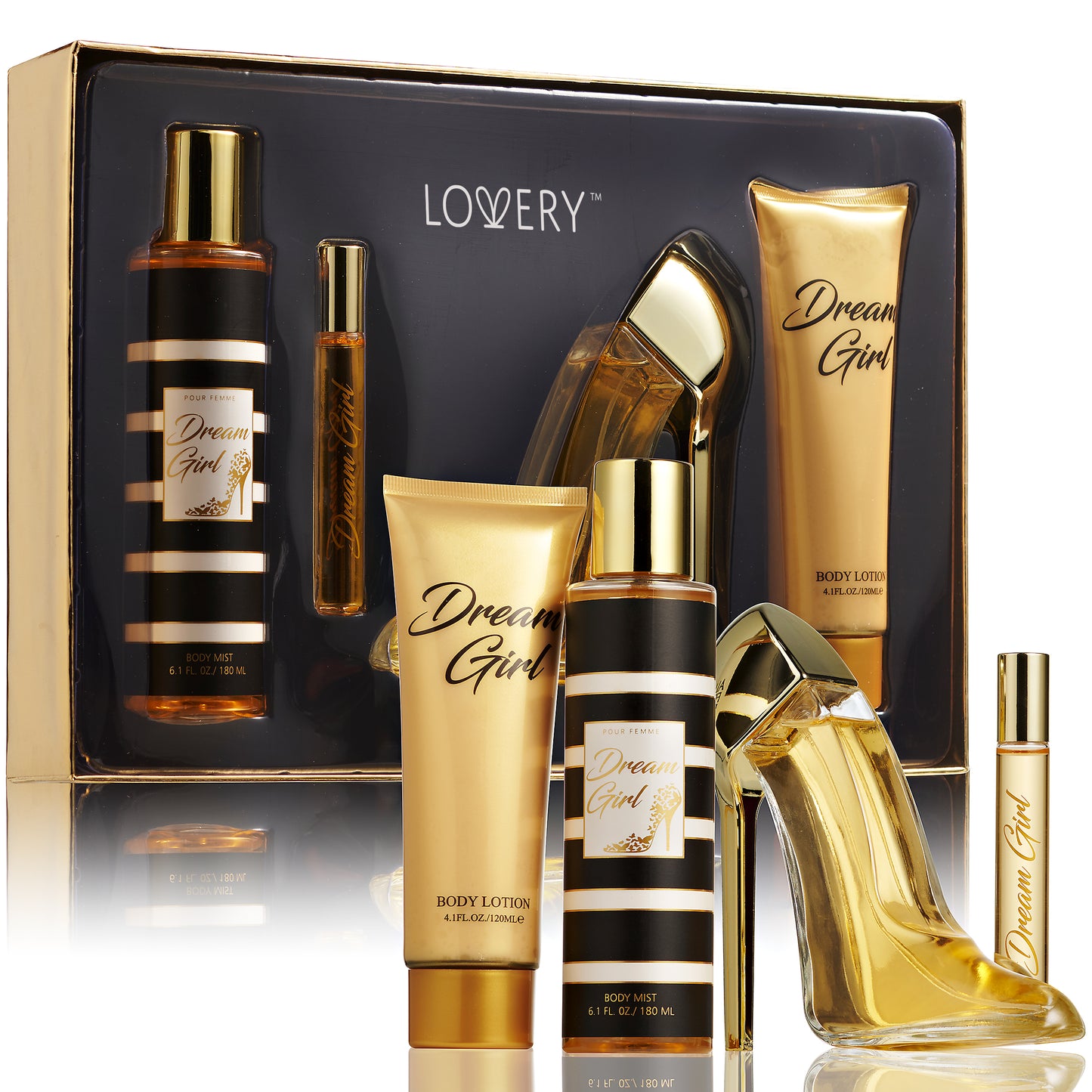 Dream Girl Perfume Collection – 4Pc Gift Set