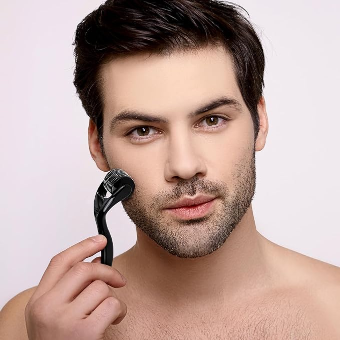 Microneedle Derma Roller – Face, Body & Beard Care Tool