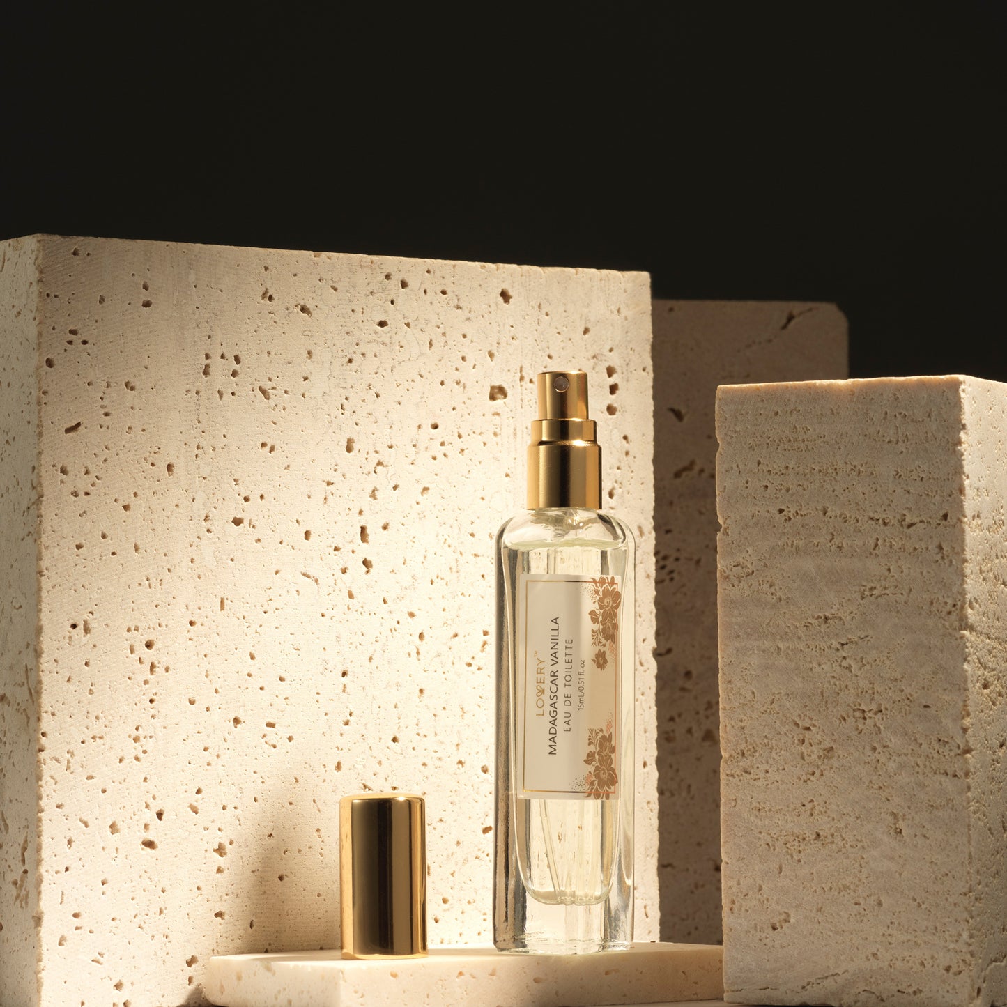 Madagascar Vanilla Eau de Toilette Spray - 15ml Long Lasting Clean Cologne