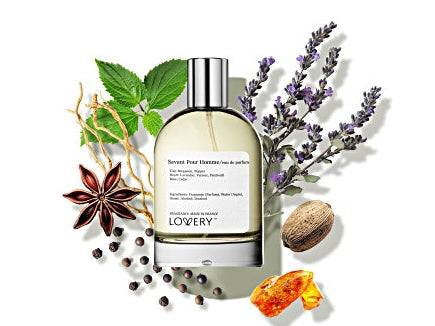 Lovery Savant Pour Homme Eau de Parfum, Made in France, 3.38 oz