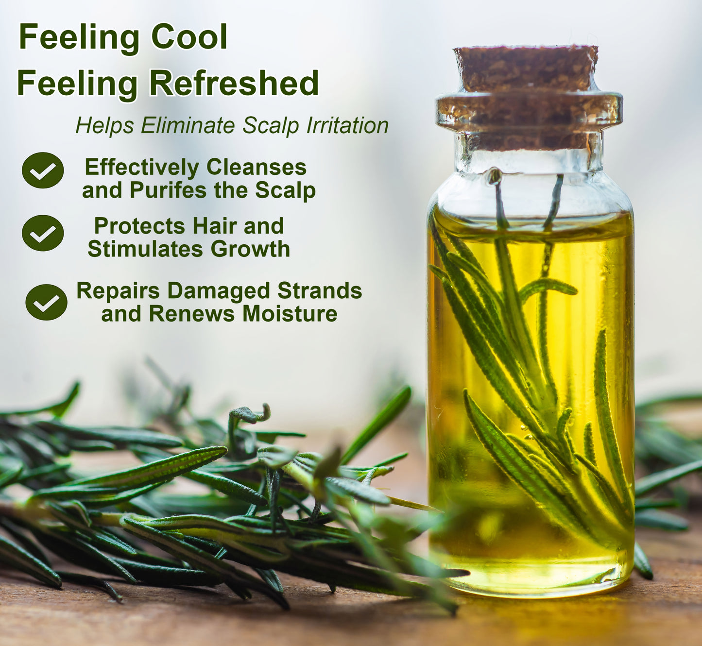 Rosemary Shampoo & Conditioner Gift Set - 32oz Hair Care Made in USA