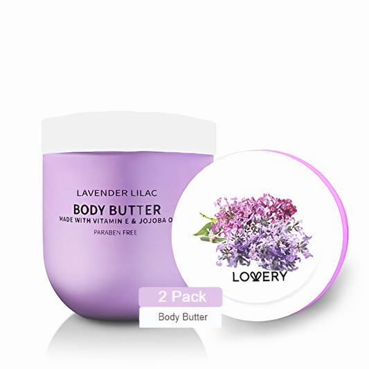 Lavender Lilac Body Butter -  2pc Whipped Cream