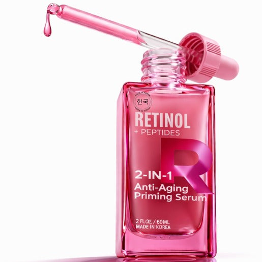 Retinol Peptide Priming Serum | Korean Anti-Aging Skincare