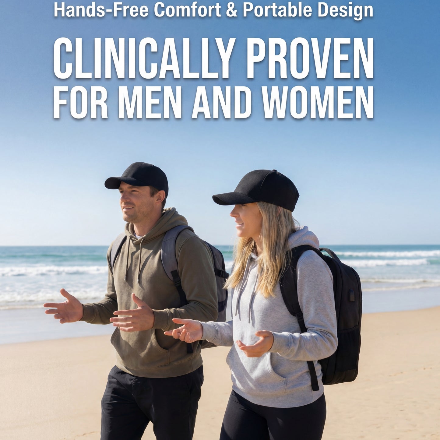 Laser Cap LED Red & Blue Light Therapy Hat