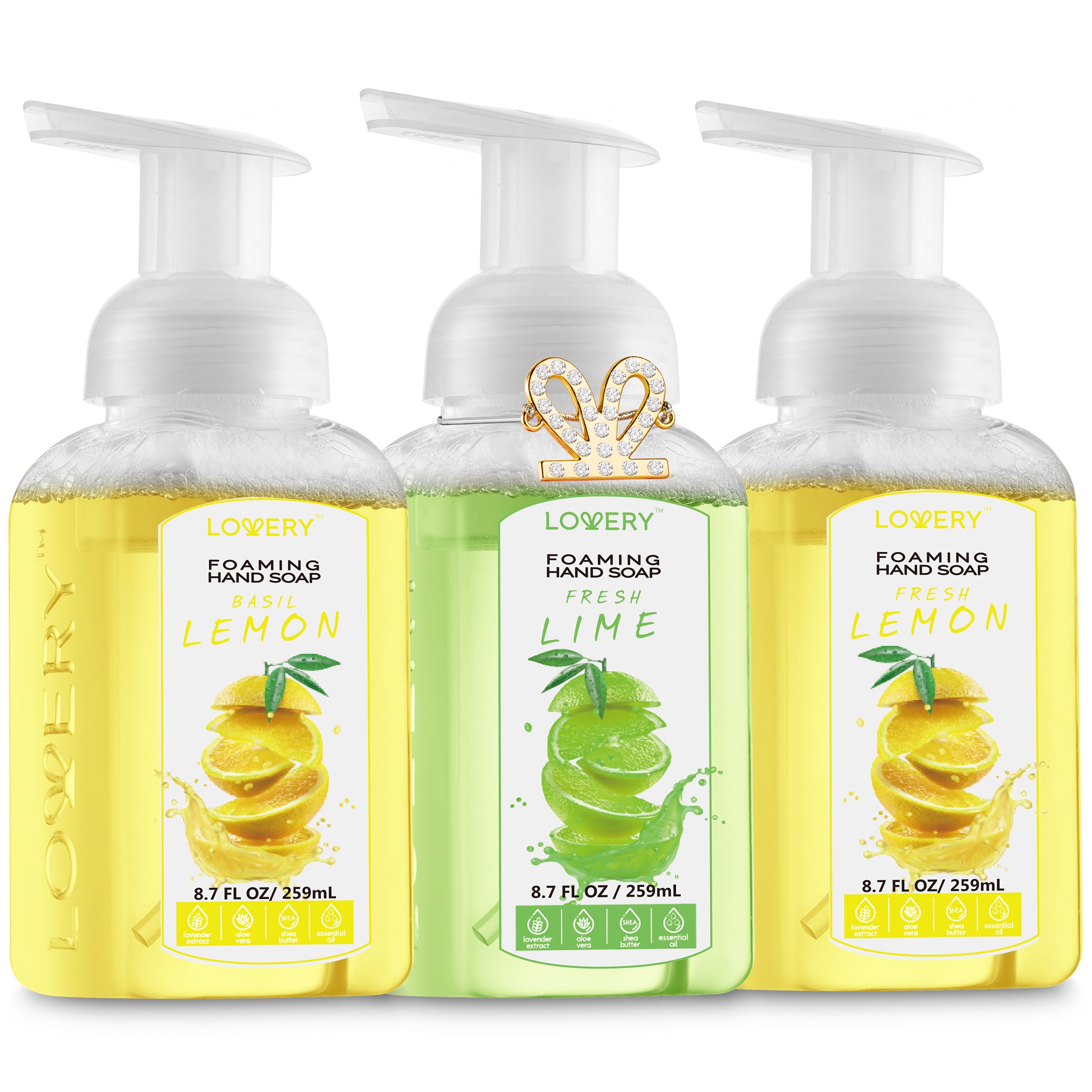 Lavender Lemon Essential Oil Hand Soap