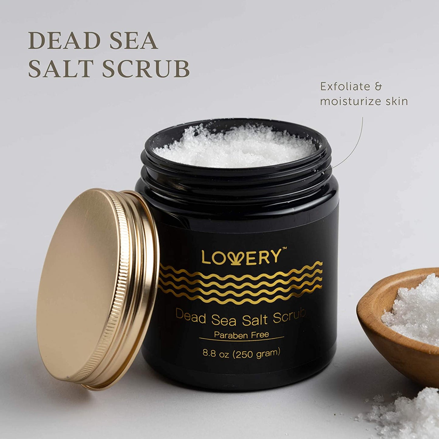 Dead Sea Minerals Home Bath Gift Box - 5Pc Spa Kit