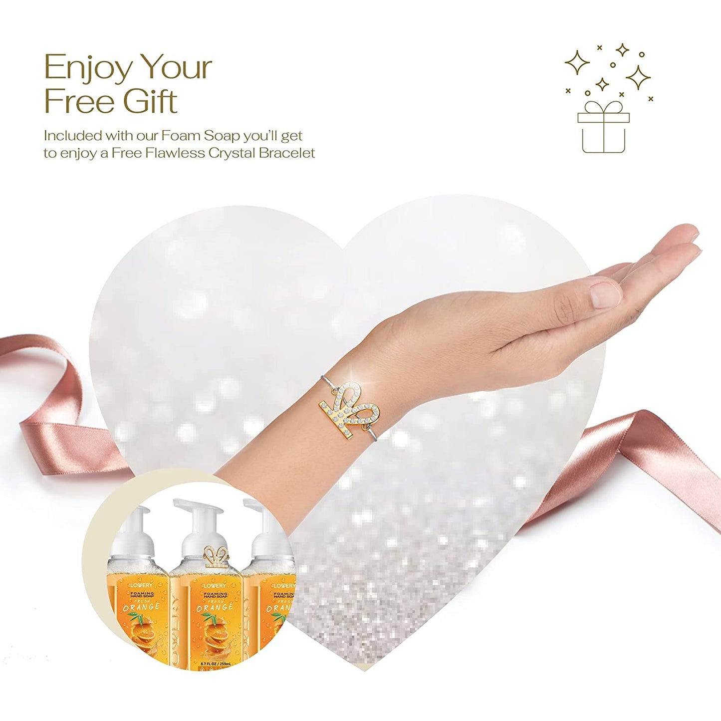 Orange Foaming Hand Soap - Pack of 3