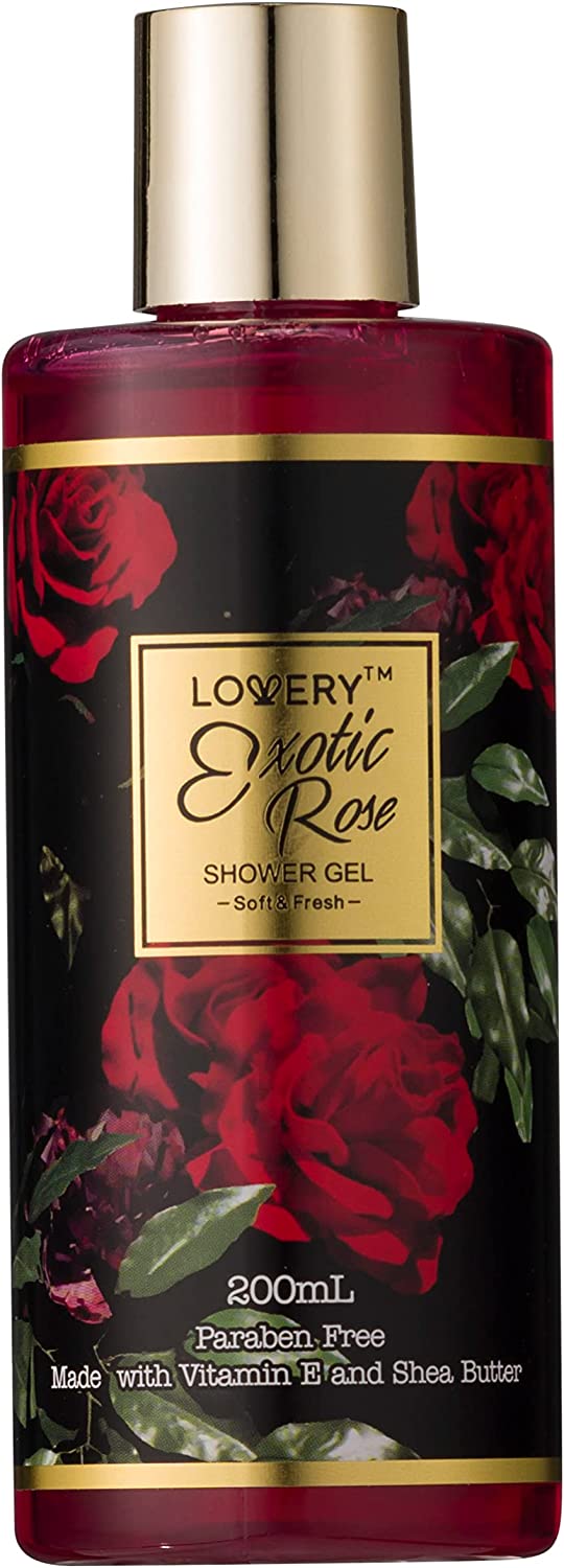 Exotic Rose Spa Gift Basket - 13pc Self Care Set