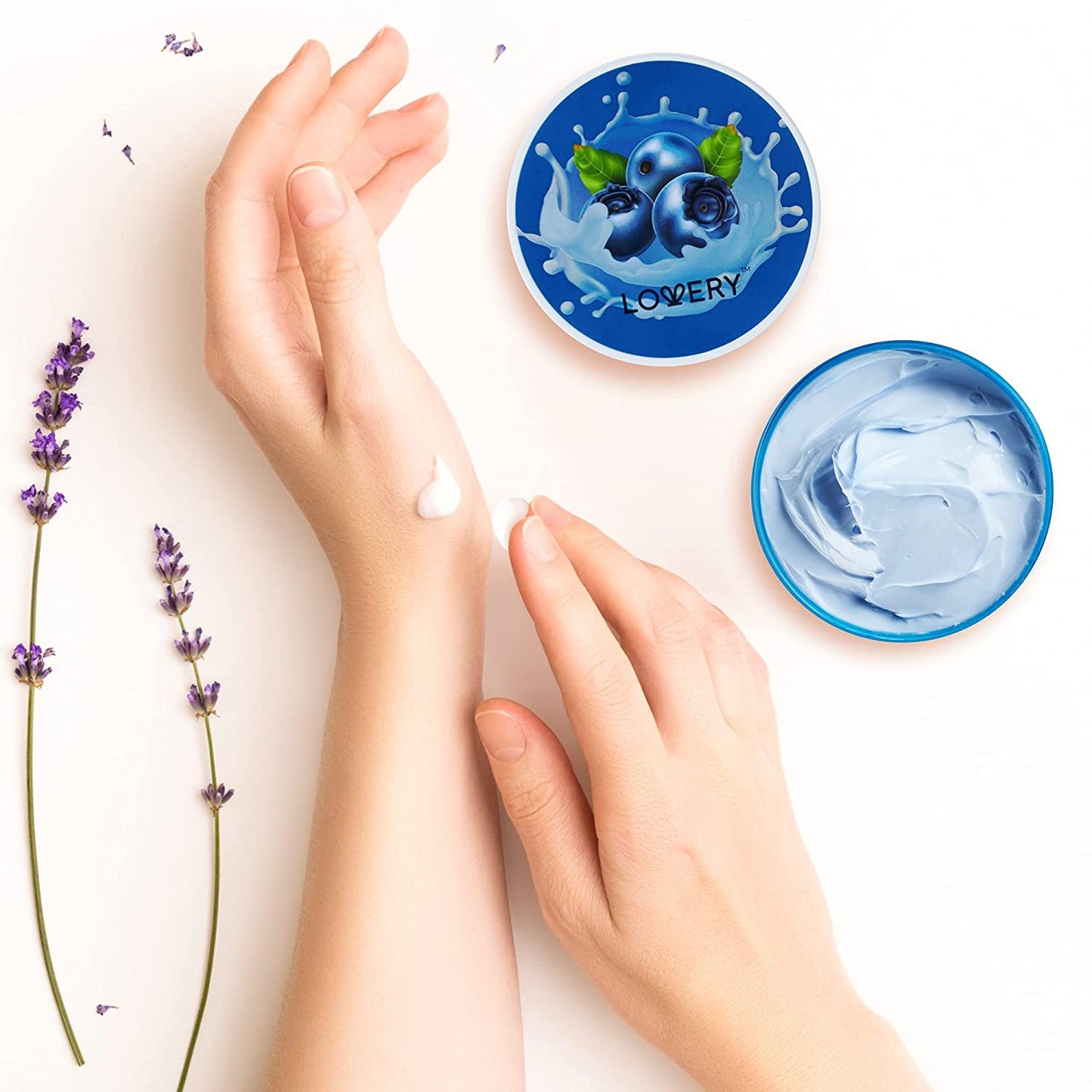 Blueberry Milk Body Butter - 6oz Whipped Cream