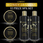 Honey Jasmine Spa Gift Set - 12Pc Cosmetic Bag Kit