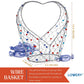 Ocean Wave Home Spa Kit - 8Pc Jeweled Heart Set