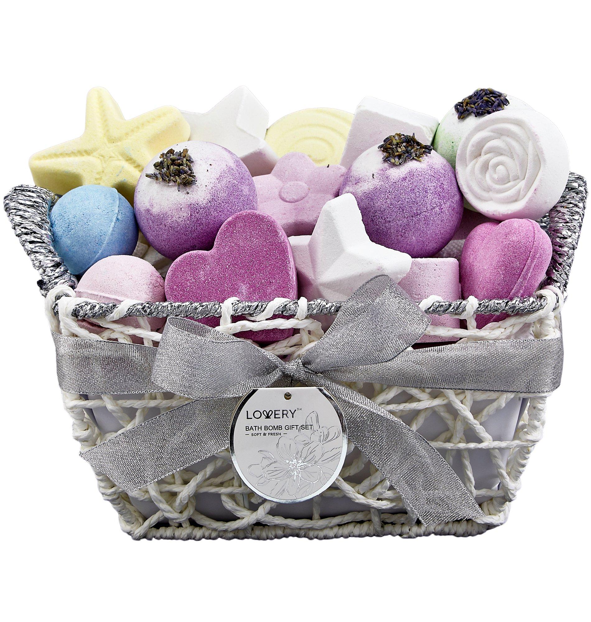 Stress Relief Bath-shower Bombs-Great Fragrance-Birthday Gift for Women-Anxiety Relief Items-Essentials for Women-Natural Bath Bombs-Aromatherapy