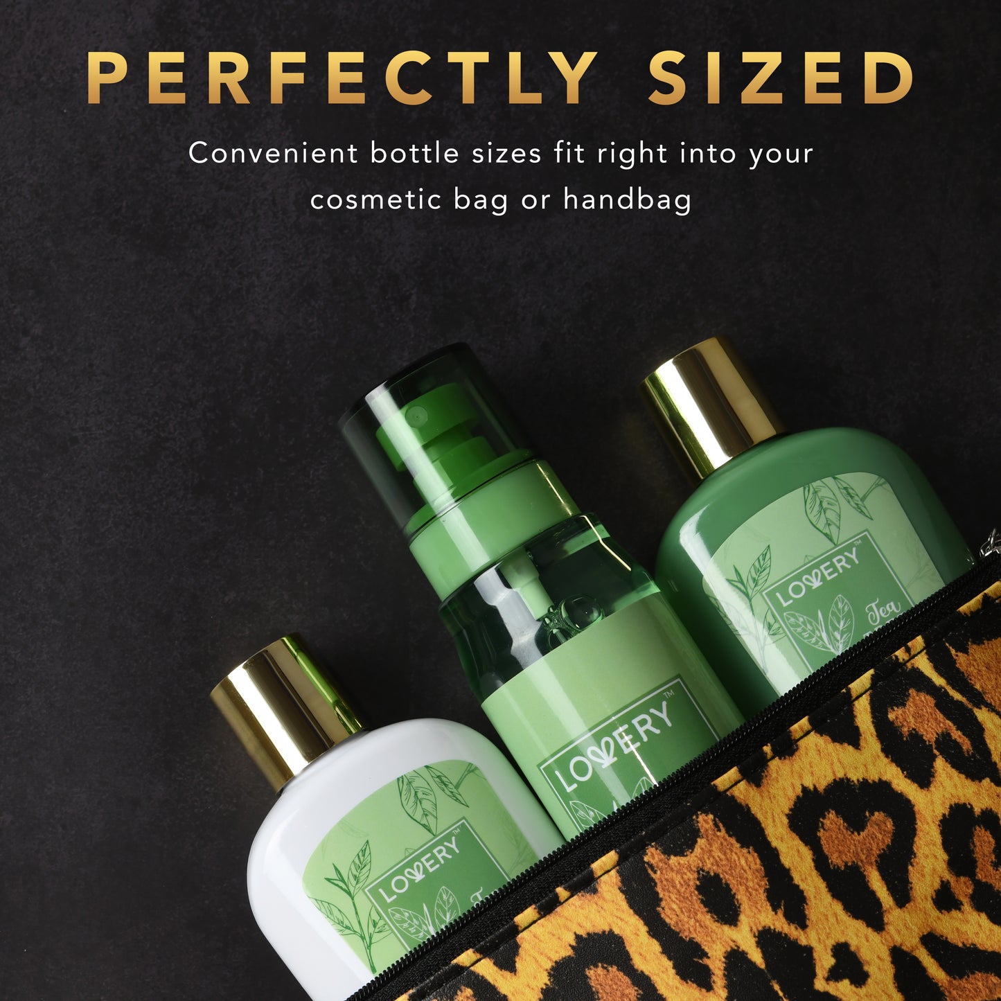 lovery Tea Tree Set, Tea Tree Body Care Set, Lovery, Tea Tree Set, Lovery Gift, Lovery Gift Set, Lovery Bath Gift Set, Bath Kit, Body Kit, Pampering Spa Delight, Shea Butter Enriched Set, Relaxation & Rejuvenation, Cruelty-Free Spa Set, Skin Care with Lovery