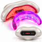 Oral Red Light Therapy Device for Gums, Teeth & Lips, Rechargeable Handheld Near-Infrared 660nm 850nm LED Oral Care with Silicone Mouthpiece, 4 Modes