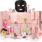 Limited-Edition Advent Calendar 2026 Skincare & Beauty Luxury Gift Set, 24pc Body Care Gift for Women with Red Light Therapy Mask, Massage Gun & More