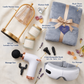 Luxury Self Care Gift Set for Women with Candle Warmer Lamp, 2 Soy Candles, Eye Massager, Massage Gun & Plush Blanket - 11Pc Relaxation Spa Gift Box