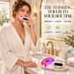 Oral Red Light Therapy Device for Gums, Teeth & Lips, Rechargeable Handheld Near-Infrared 660nm 850nm LED Oral Care with Silicone Mouthpiece, 4 Modes