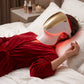 LED Face & Neck Light Therapy Mask: 807 LEDs, Red, Blue & Orange Light for Collagen, Wrinkles & Acne. Cordless Rechargeable Mask with Charging Base