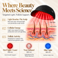 Laser Cap LED Red & Blue Light Therapy Hat for Hair Growth - Near-Infrared 850nm & 465nm, Cordless Hair Growth Deivce for Women & Men Hair Scalp Care