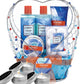 Ocean Wave Deluxe Home Spa Kit - 11Pc Jeweled Heart Set