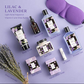 Lavender & Lilac Deluxe Spa Gift Basket - 13Pc Body Care Package