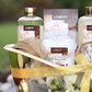 White Rose & Jasmine Set - 16Pc Deluxe Bath and Body Gift Basket