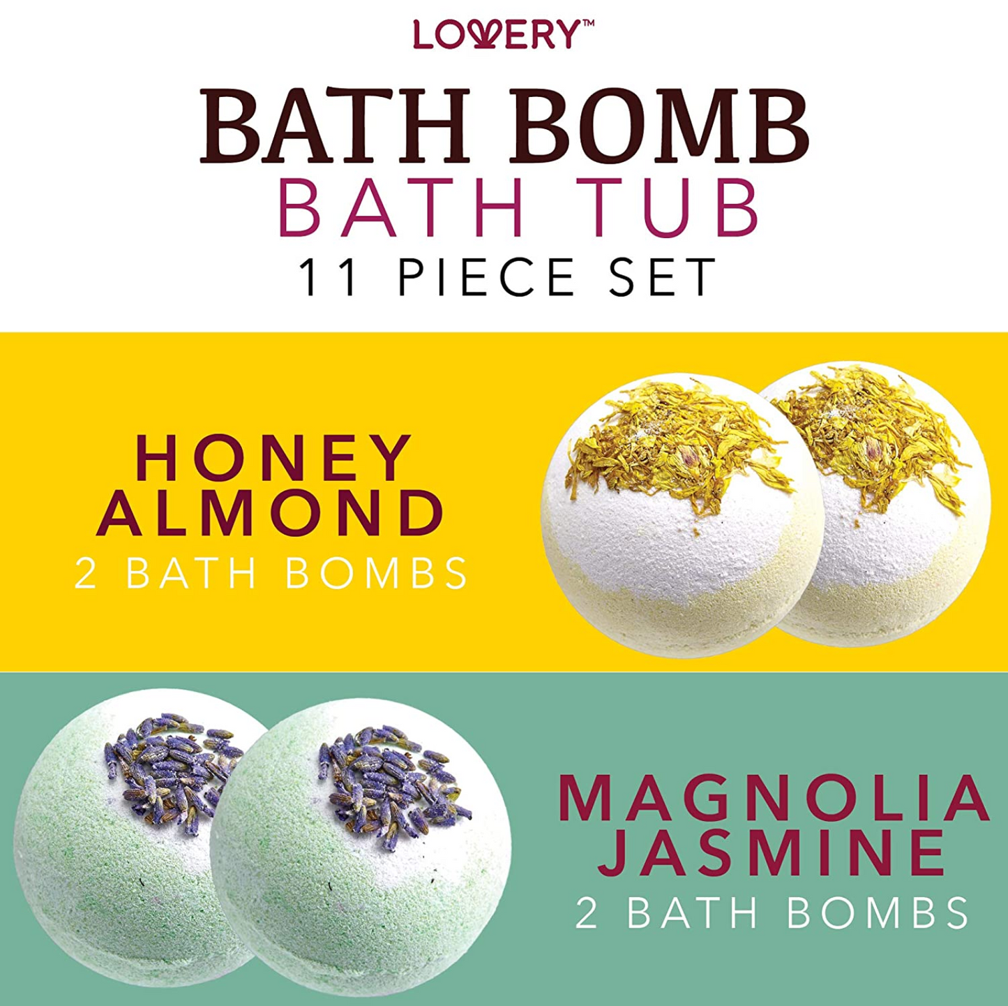 Bath Bombs Gift Set - 13Pc Deluxe Variety Bubble Bath Gift