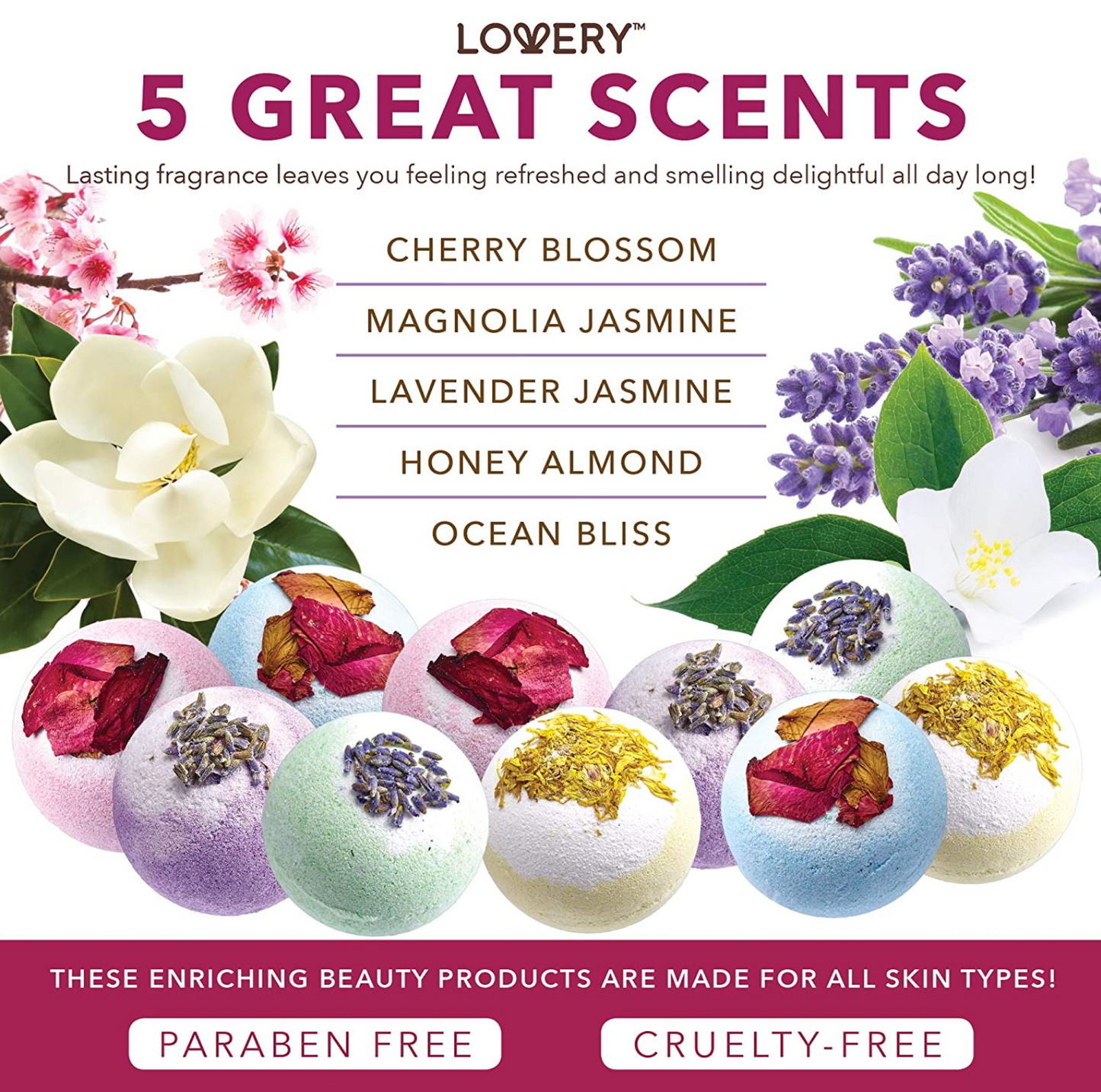 Bath Bombs Gift Set - 13Pc Deluxe Variety Bubble Bath Gift