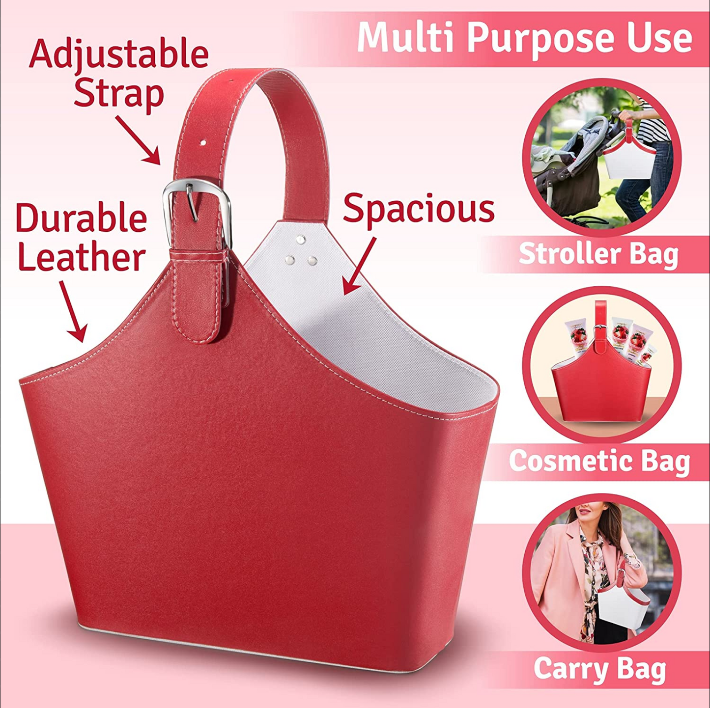 Japanese Cherry Blossom Bath Set - 28Pc Deluxe Body Care Tote Kit