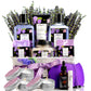Lavender & Lilac Deluxe Spa Gift Basket - 13Pc Body Care Package