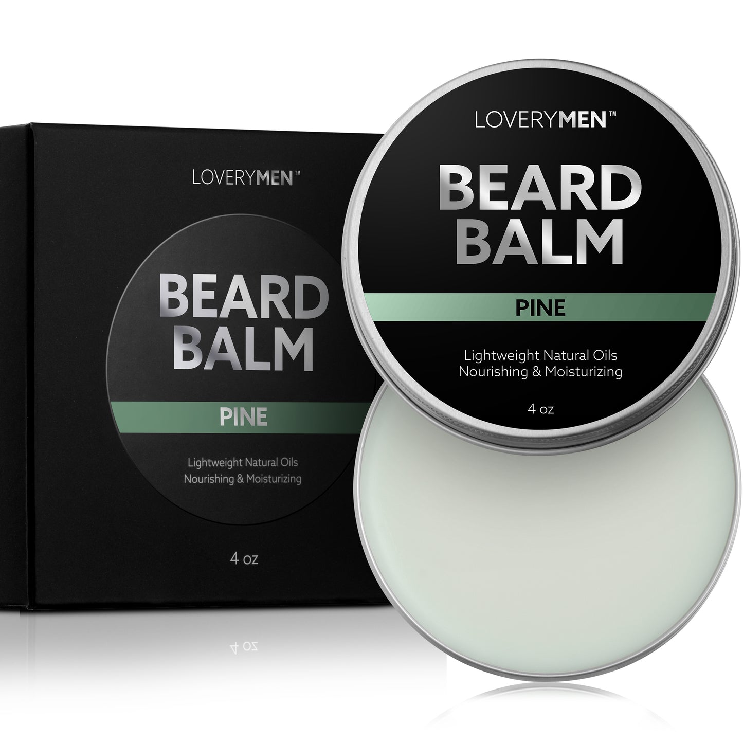 Pine Beard Balm-4oz-Conditioning & Styling Beard Wax