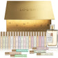 Luxury 25pc Perfume Gift Box - Assorted Fragrances for Men and Women with Full Size Vanilla EDP