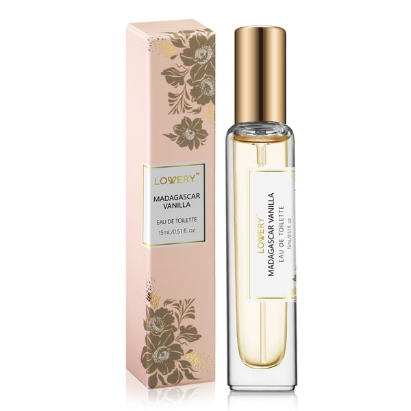 Madagascar Vanilla Eau de Toilette Spray - 15ml Long Lasting Clean