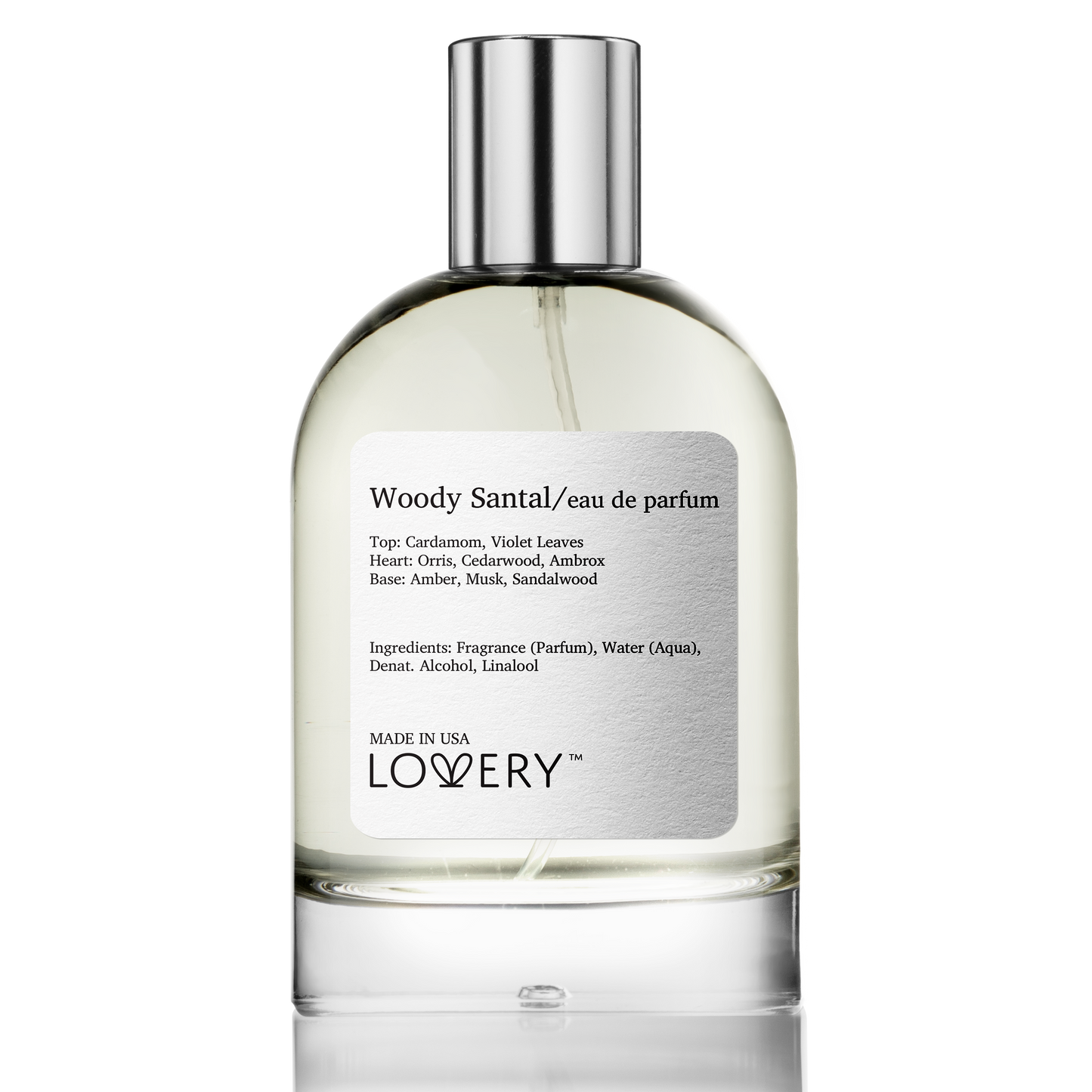 Woody Santal Perfume Inspired by Lelabo Santal 33 - 3.38fl oz Long Lasting Eau de Parfum - Made in USA