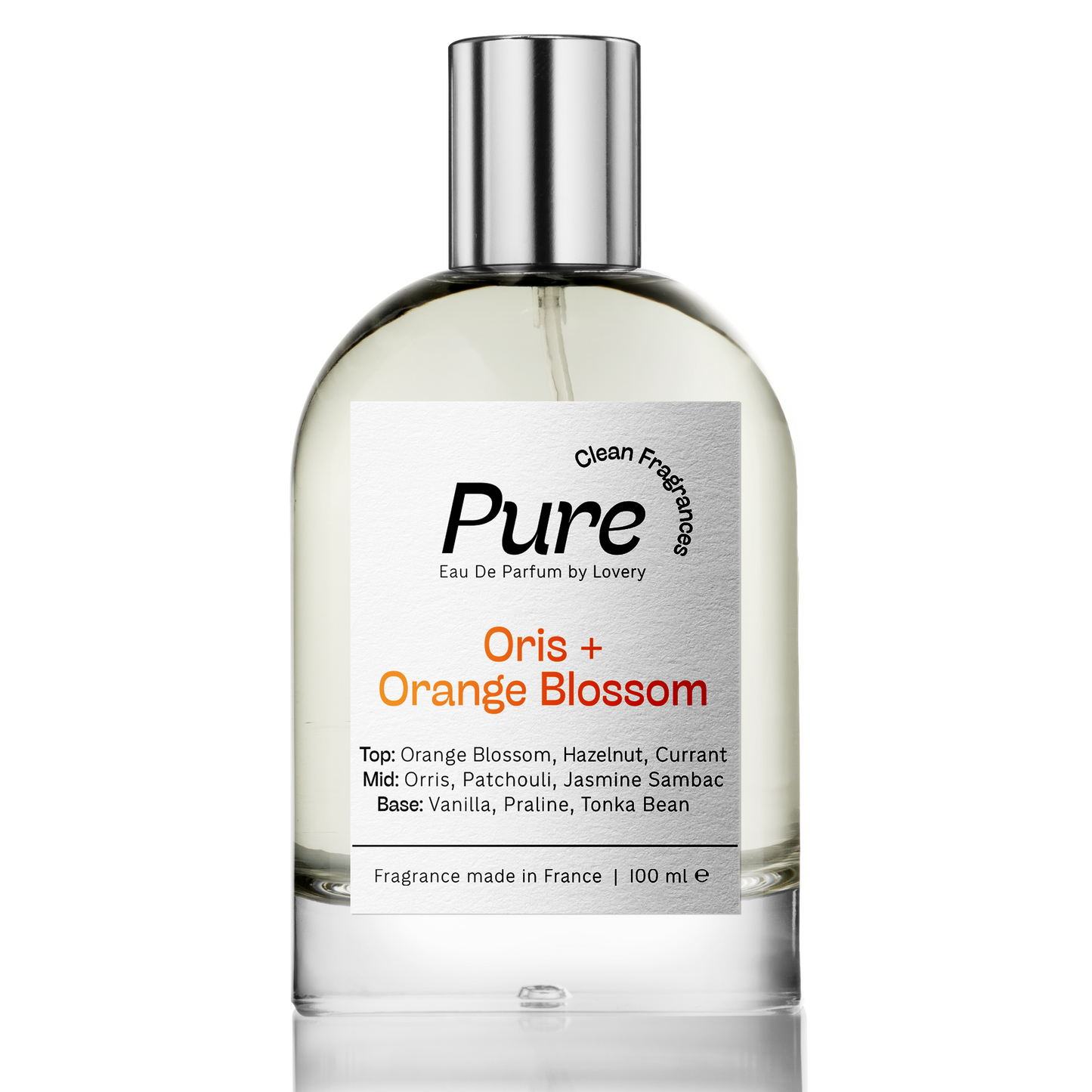 Pure Oris & Orange Blossom Perfume Inspired by Lancome La Vie Est Belle - 3.38fl oz Long Lasting Eau de Parfum - Made in France