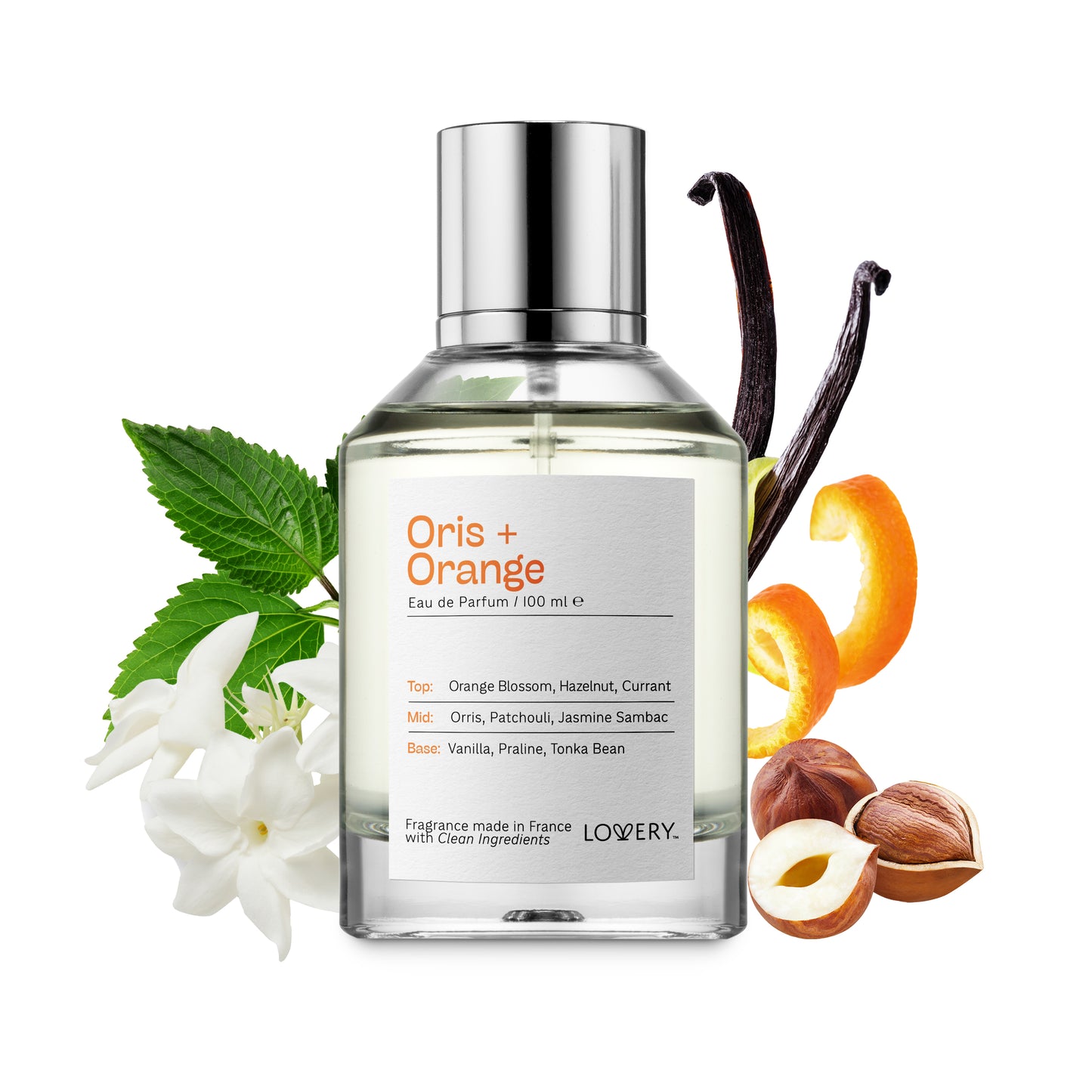 Oris & Orange Blossom Perfume Inspired by Lancome La Vie Est Belle EDP Spray - 3.38fl oz Long Lasting Parfum - Made in USA