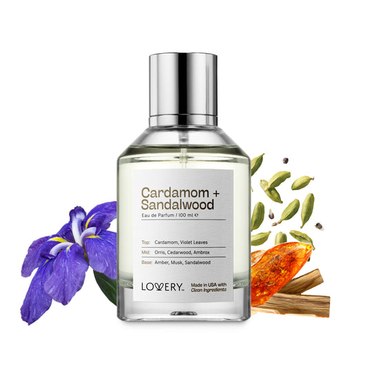 Cardamom Sandalwood Perfume Inspired by Lelabo Santal 33 - 3.38fl oz Long Lasting Eau de Parfum - Made in USA