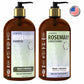 Rosemary Shampoo & Conditioner Gift Set - 32oz Hair Care Made in USA