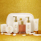 Vanilla Scented Beauty Body Care - 10Pc Cosmetic Bag Set