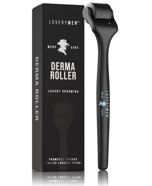 Mens Derma Roller for Beard Growth – Luxury Grooming Tool