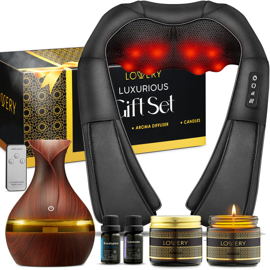 Aromatherapy Spa Gift Set-8pc-Ultimate Relaxation Massage Kit