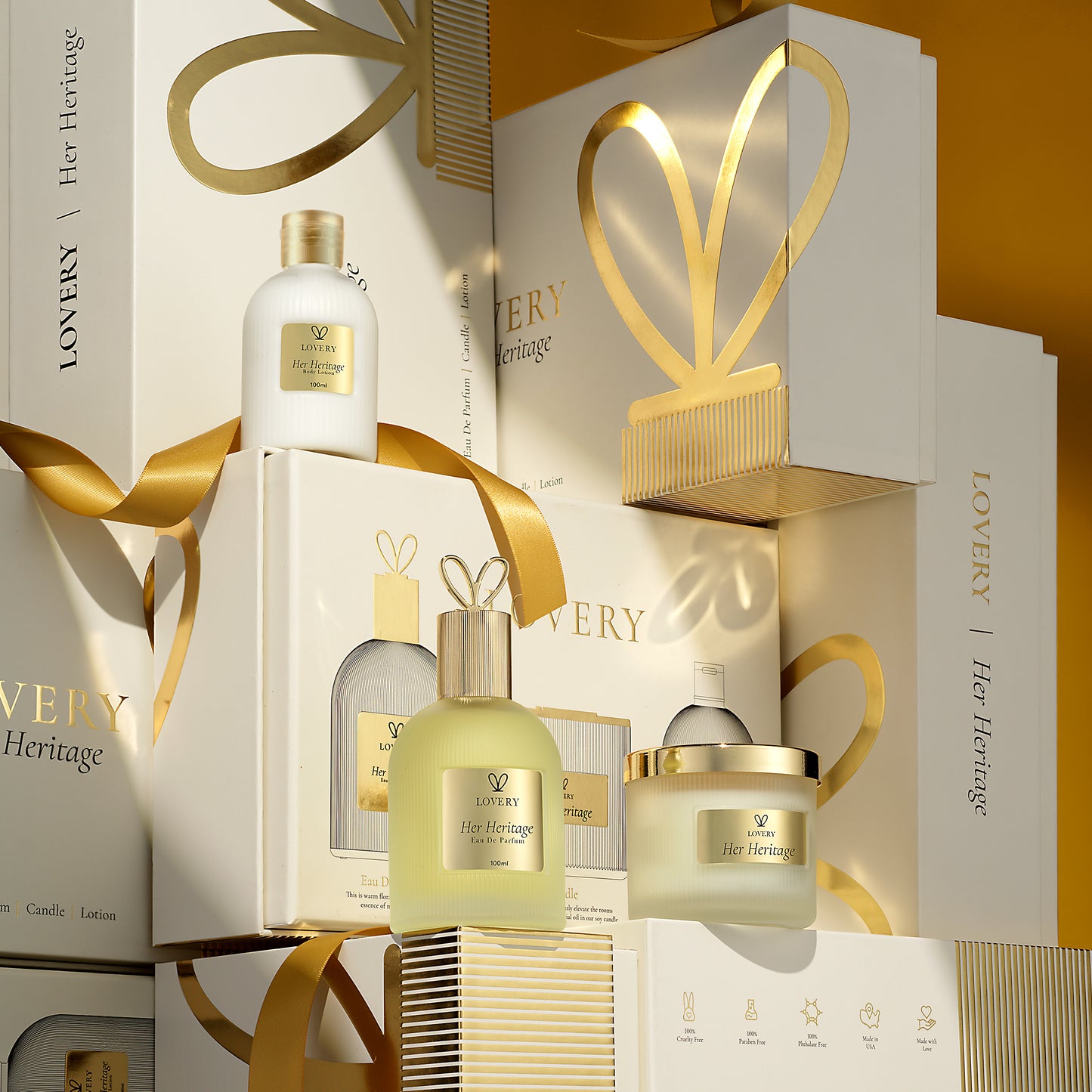 Lovery 4-Pc. Limited Edition Her Heritage Luxury Body Care Gift Set