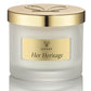 Lovery Her Heritage Luxury Soy Candle - 4.5oz Clean-Burning Floral Vanilla Scented Candle