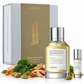 LoveryPlus Cardamom + Sandalwood Eau de Parfum 2pc. Fragrance Gift Set - Inspired by Le Labo Santal 33, 3.4 fl oz Perfume Spray