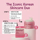 Korean Beauty and Skincare Glass Skin Renewal Set with Collagen Hydrogel Masks and Multipurpose Toner Pads