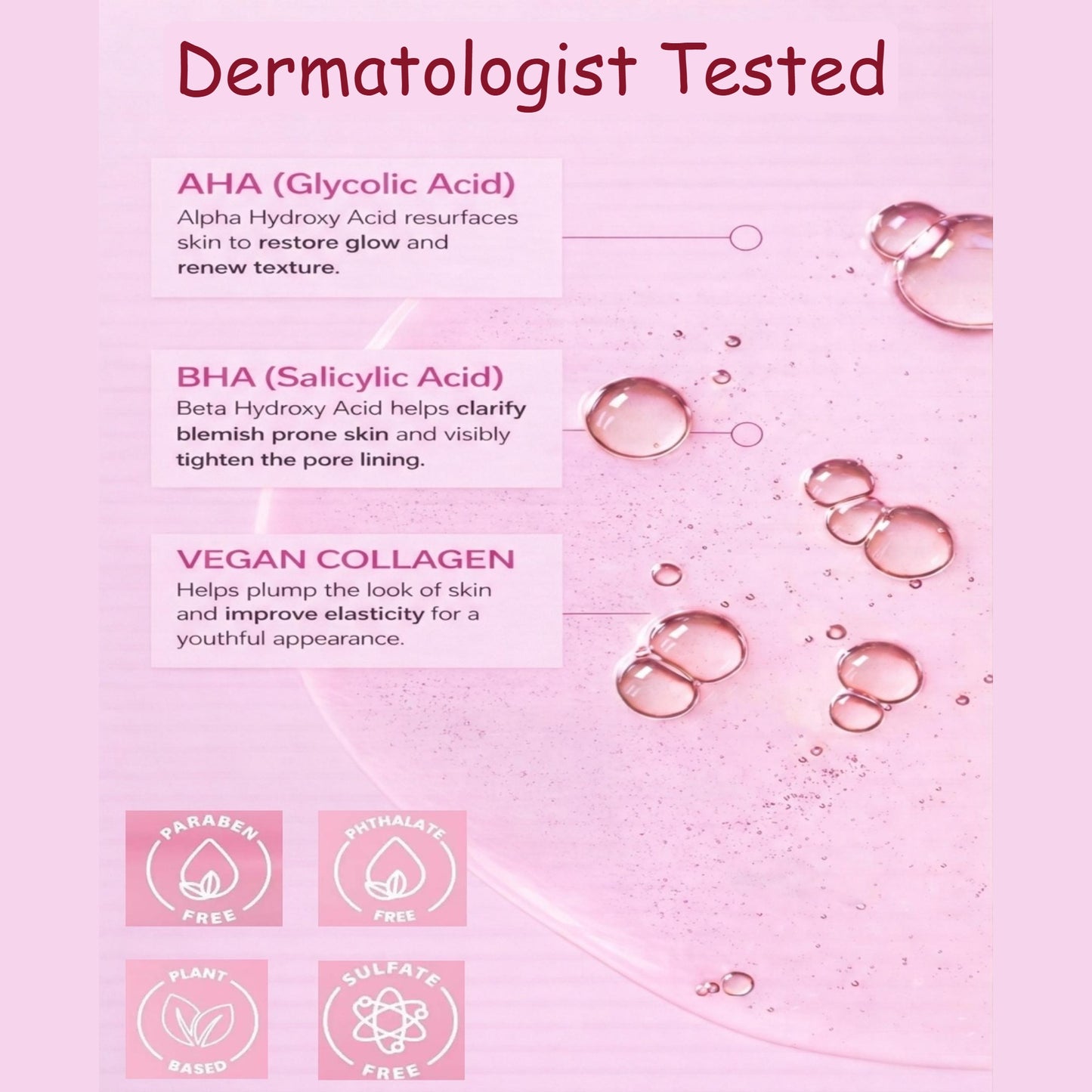 Korean Beauty and Skincare Glass Skin Renewal Set with Collagen Hydrogel Masks and Multipurpose Toner Pads